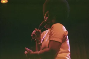 Vintage Music Images Drucke: Singer Performing