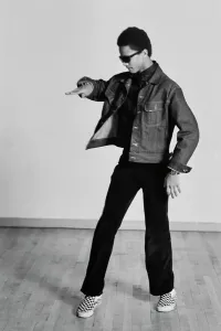 Denim Jacket Fashion Drucke: Studio Dancer