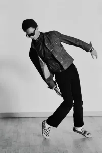 Vintage Dance Photography Drucke: Studio Dancer