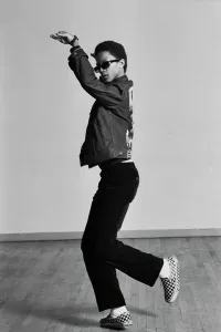 Denim Jacket Fashion Drucke: Studio Dancer