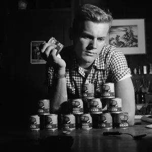 Vintage Hollywood Star Drucke: Tab Hunter