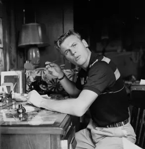 Vintage Hollywood Star Drucke: Tab Hunter