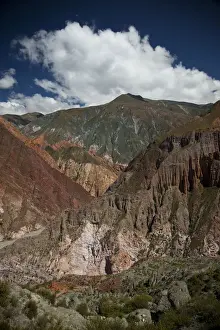 World Heritage Site Landscapes Drucke: multi colored mountains