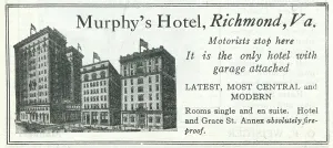 Vintage Hotel Advertisements Drucke: Murphy's Hotel
