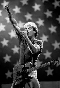 Bruce Springsteen Drucke: Bruce Springsteen in Konzert 1985