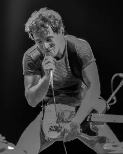 Bruce Springsteen Drucke: Bruce Springsteen in Konzert.