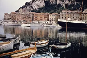 Vintage Harbour Scene Drucke: Nice Harbour