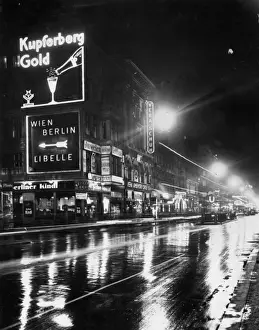 Natural Lighting Photography Drucke: Night Scene