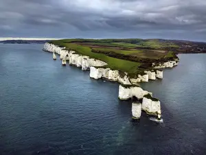 Jurassic Coast Scenic Views Drucke: Old Harry