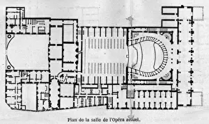 19th Century Architecture Drucke: Old Opera House