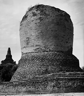 Burma Architecture Drucke: Pagan Stupa