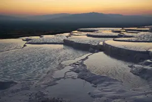 Turkey Landscape Photography Drucke: Pamukkale
