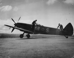Spitfire Aircraft Drucke: Advanced Training