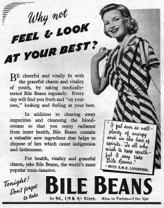 Black And White Female Portrait Drucke: Bile Beans