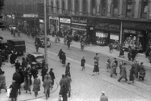 Glasgow Street Scene Drucke: Birrell's Corner