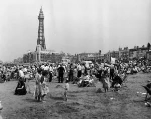 Blackpool Beach Drucke: Blackpool Beach