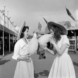 Battersea Park London Drucke: Candy Floss