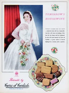 Hulton Archive Photography Drucke: Carr's Biscuits
