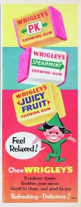 Classic American Advertisements Drucke: Chew Wrigley's