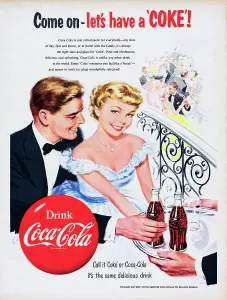 Vintage Advertising Artwork Drucke: Coca-Cola