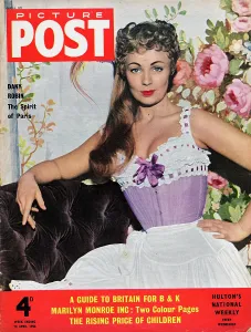 Classic Hollywood Glamour Images Drucke: Dany Robin