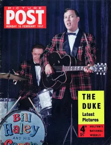 Vintage Music Photographs UK Drucke: Bill Haley And His Comets