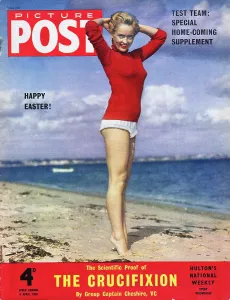 Beach Scenes From The Past Drucke: Happy Easter!