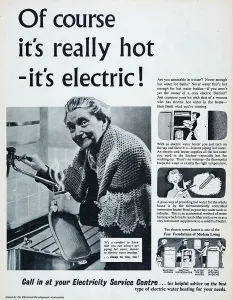 Retro Kitchen Appliances Drucke: Electrical Development Association