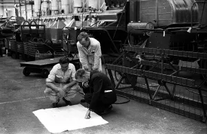 Scottish Industrial Heritage Drucke: Factory Workers