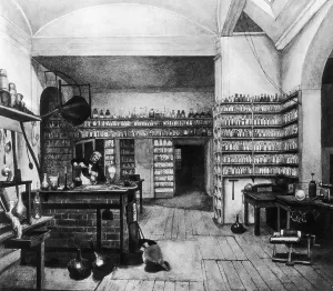 Michael Faraday Drucke: Faraday At Work