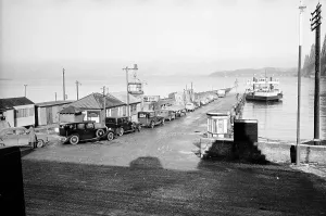 Water Transport In Europe Drucke: Ferry Queue