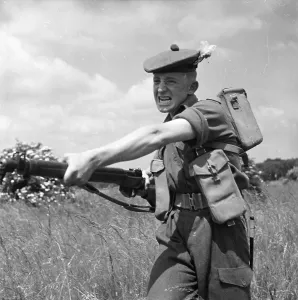 Black And White Army Photos Drucke: Field Training