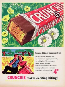Hulton Archive Getty Images Photos Drucke: Fry's Crunchie