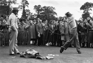 Golf History Images Drucke: Golf Practice