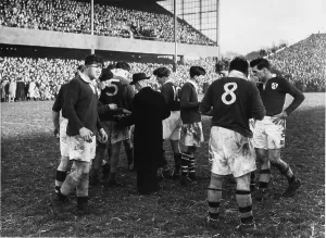 England V Ireland Rugby Drucke: Half-Time