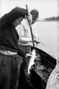Scottish Coastal Scenes Drucke: Hooking A Fish