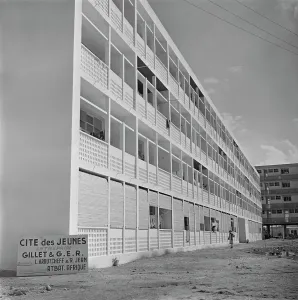 Hulton Archive Images Online Drucke: A Housing Development In Morocco