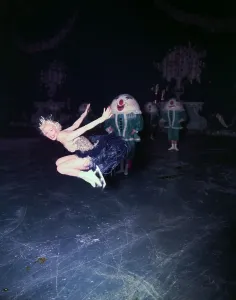 Vintage Ice Skating Photos Drucke: Ice Dancer