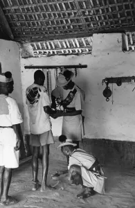 Black And White Prison Photos Drucke: Locking In Chains