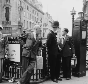 London Underground History Drucke: Piccadilly Circus