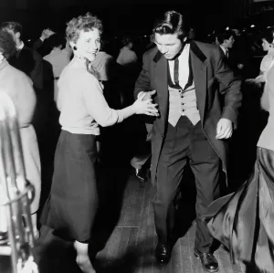 Vintage British Culture Drucke: Jitterbugging