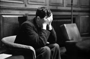 Picture Post Archive Photos Drucke: Deep Thought