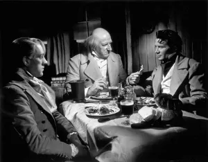 British Film Actors Drucke: Three For Dinner