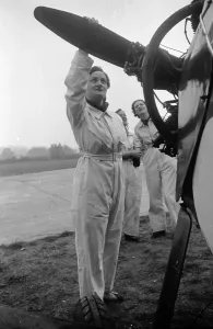 Vintage Air Transport Drucke: Start Her Up