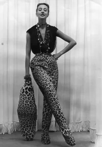 Animal Print Fashion Drucke: Leopard Slacks
