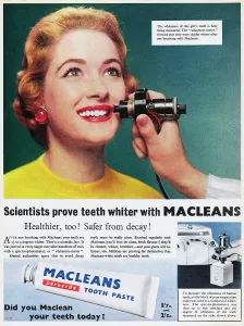 Vintage Toothpaste Ads Drucke: Macleans Tooth Paste