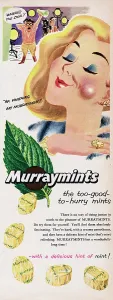 Vintage Food Packaging Design Drucke: Murraymints