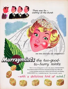 Retro Food Photography Drucke: Murraymints