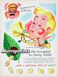Vintage Advertisement Drucke: Murraymints