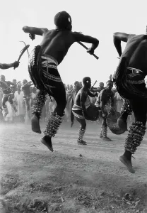 African Cultural Heritage Images Drucke: Rain Making Dance